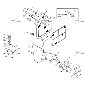 COOLING SYSTEM W97AE42A