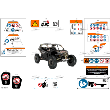 BODY - WARNING DECALS