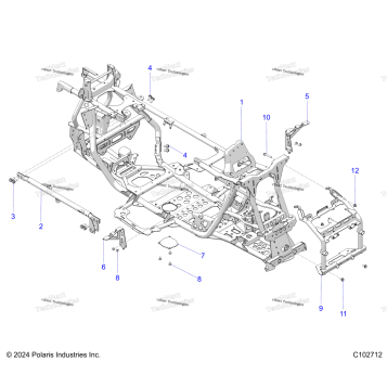 CHASSIS, MAIN FRAME