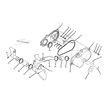 CLUTCH COVER ASSEMBLY 6X6