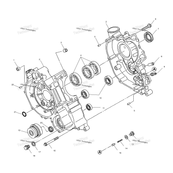 CRANKCASE W97CH50A