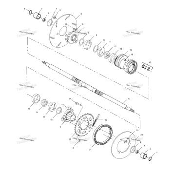 REAR HOUSING