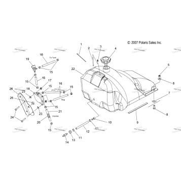 FUEL SYSTEM, FUEL TANK & PUMP