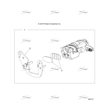 BRAKES, REAR CALIPER