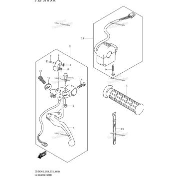 LH HANDLE LEVER