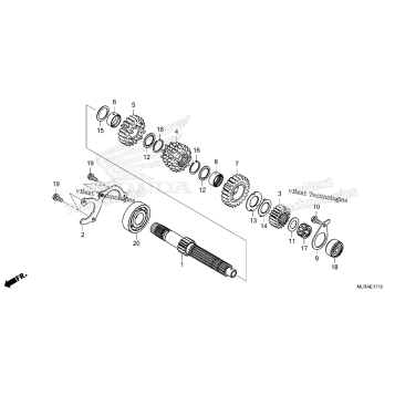 TRANSMISSION (MAINSHAFT)