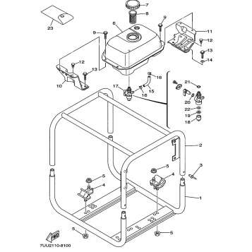 FRAME FUEL TANK