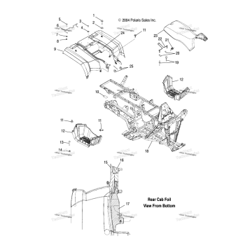 REAR CAB & SEAT /AG/AH
