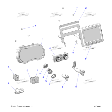 ELECTRICAL, DASH INSTRUMENTS