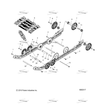 SUSPENSION, REAR & TRACK ALL OPTIONS