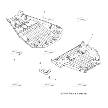 BODY, SKID PLATES