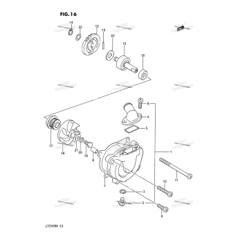 WATER PUMP (MODEL F/G)