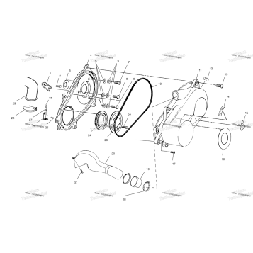 CLUTCH COVER A99CH45IA