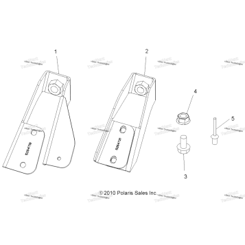 CHASSIS, SEATBELT ANCHOR