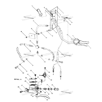 HAND CONTROL CABLE ASSEMBLY