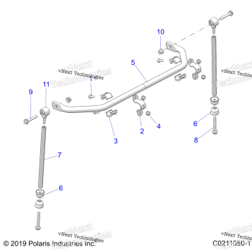 SUSPENSION, STABILIZER BAR