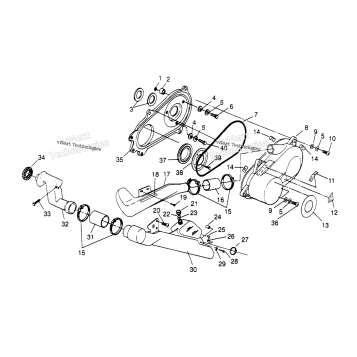 CLUTCH COVER ASSEMBLY 4X4 400L