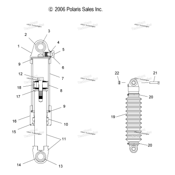 SHOCK, FRONT TRACK (49SNOWSHOCKFRONT7043365)