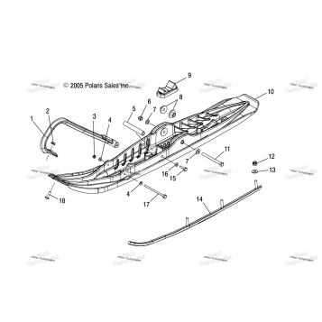 SKI ASSEMBLY /FSA