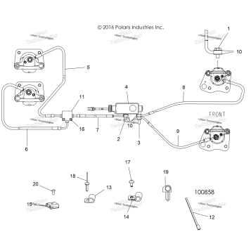 BRAKES, BRAKE LINES AND MASTER CYLINDER