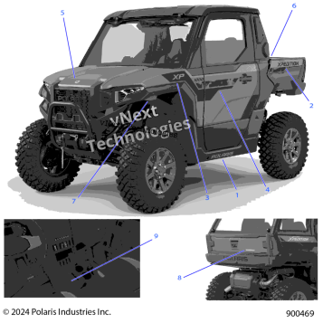 BODY, DECALS, GRAPHICS G24G2W99AH/BH
