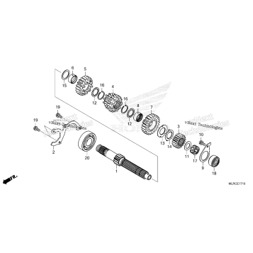TRANSMISSION (MAINSHAFT)