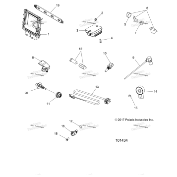 ELECTRICAL, SWITCHES, SENSORS, ECU & CONTROL MODULES