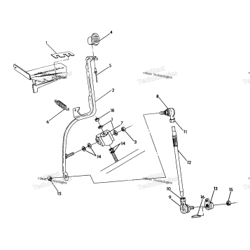 SHIFT LINKAGE ASSEMBLY 250 2X4 UPDATE
