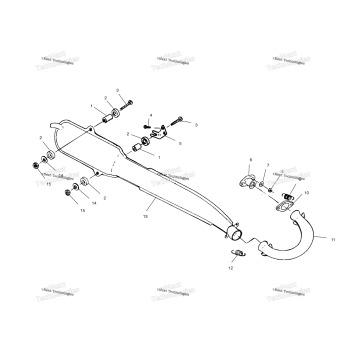EXHAUST SYSTEM A02BA25CA/CB/CD
