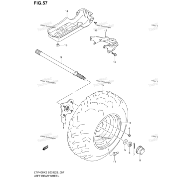 LEFT REAR WHEEL