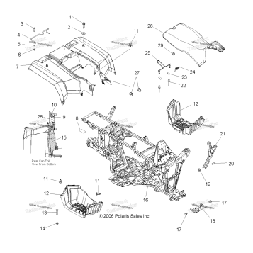 CAB, REAR & SEAT