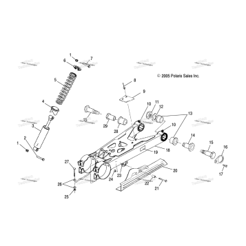 SWING ARM/SHOCK MOUNTING