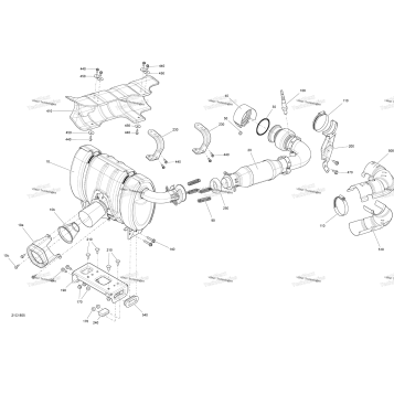 EXHAUST SYSTEM - ALL PACKAGE