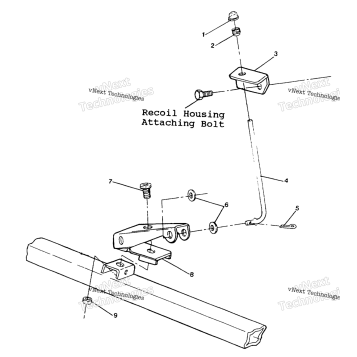 PARK BRAKE ASSEMBLY NORWEGIAN 350 4X4