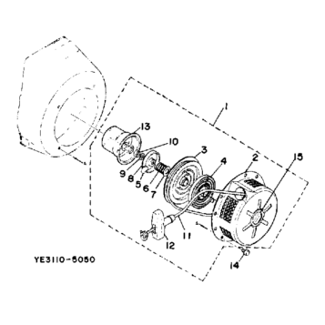 RECOIL STARTER (YP20G)