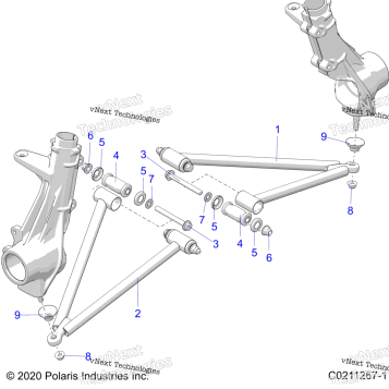 SUSPENSION, AARM & STRUT MOUNTING
