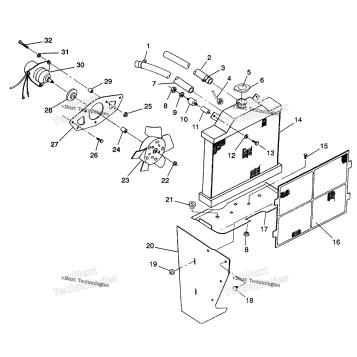 COOLING SYSTEM 6X6 350L