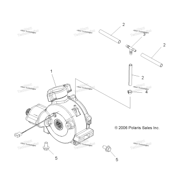 GEARCASE, FRONT, MOUNTING A07LH27AA/AB/AC/AD/AL (49ATVGEARCASEMTG07HAWK)
