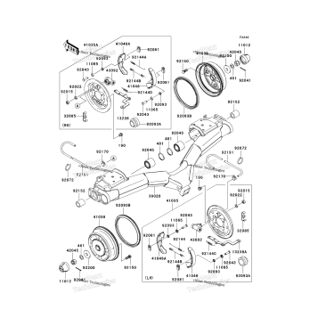 REAR HUBS/BRAKES