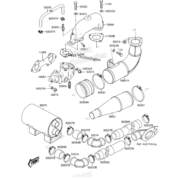 MUFFLER (KAW10001B787-KAW15906E787)
