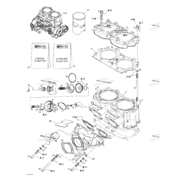 CYLINDER, EXHAUST MANIFOLD