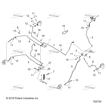 BRAKES, BRAKE LINES
