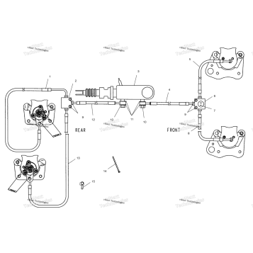 BRAKE LINES/MASTER CYLINDER
