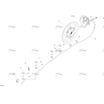 HYDRAULIC BRAKE, REAR