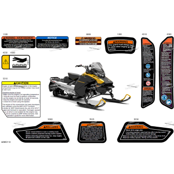 BODY - WARNING DECALS
