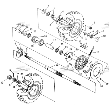 REAR WHEEL DRIVE MAGNUM 4X4 & SWEDISH MAGNUM 4X4 S968144