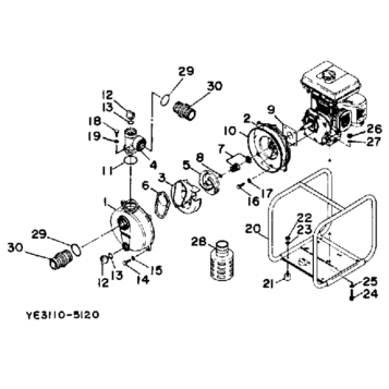 WATER PUMP (YP20G)