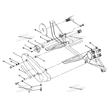 RIGHT HAND CHAIN COVER ASSEMBLY