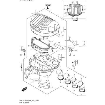 AIR CLEANER (GSX-S1000RQM4 E33)