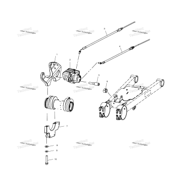 REAR CALIPER MOUNTING